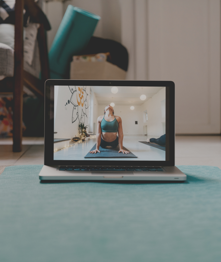 virtual yoga and fitness classes